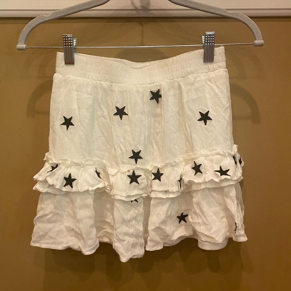 Star ruffle skirt